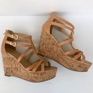 Express 4 inch Cork Wedges